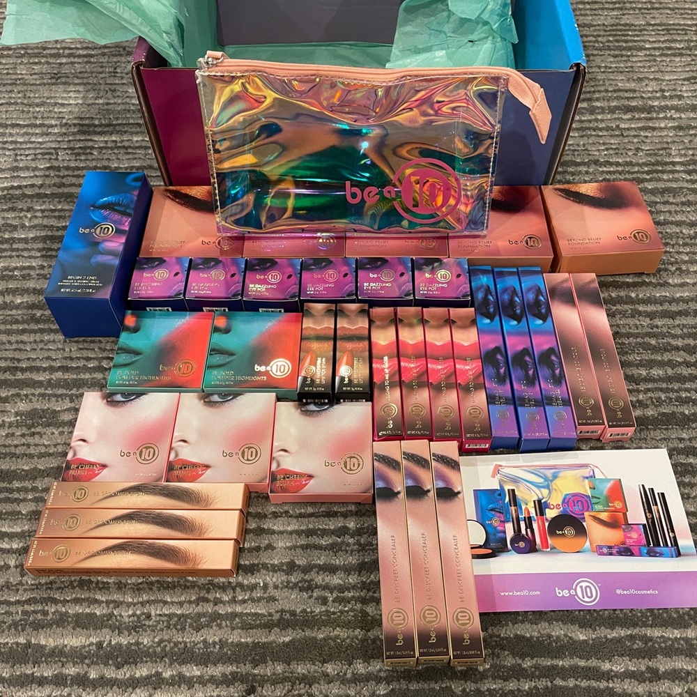 Be a 10 entire makeup collection